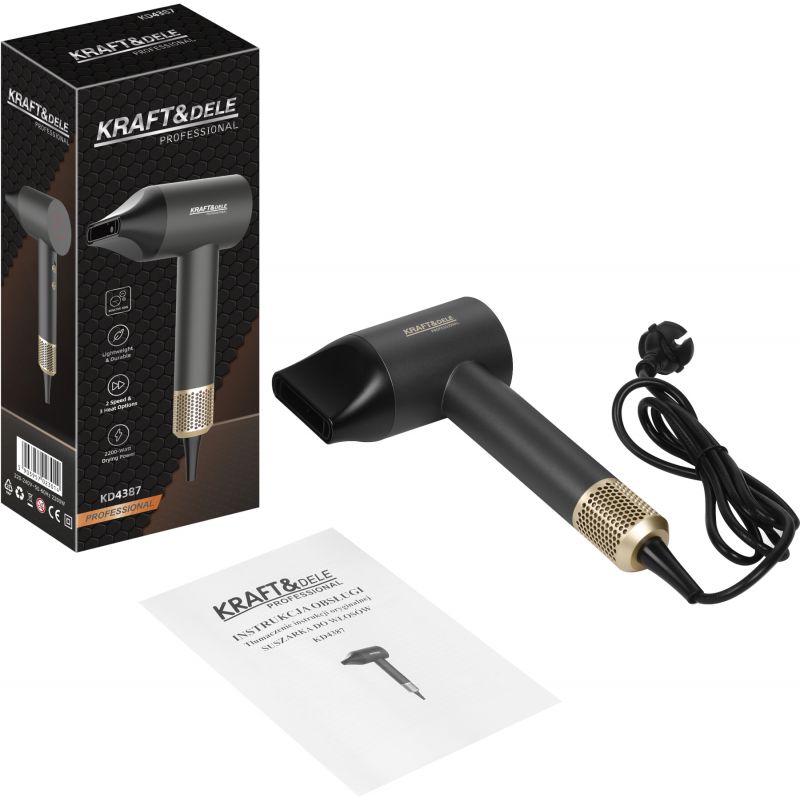 Suszarka do włosów 2200W KD4387