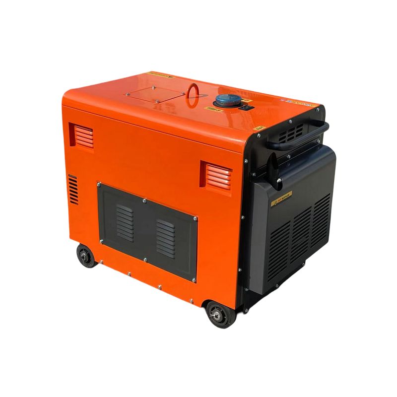 Dieselový generátor 7000 W, 12/230/380 V + batéria KD121