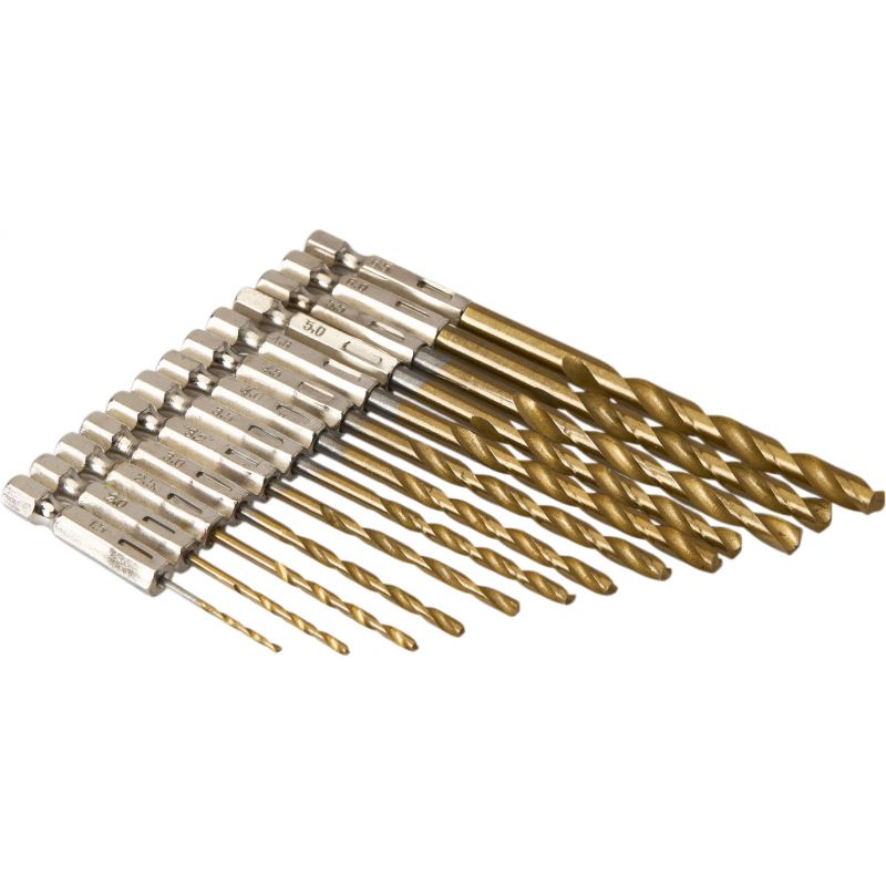 Wiertła do wkrętarki tytanowe 13szt. KD982