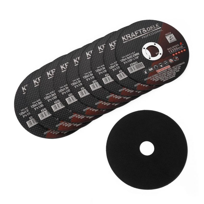 Szlifierka kątowa 125mm 1500W + zestaw 10 tarcz WDS2135