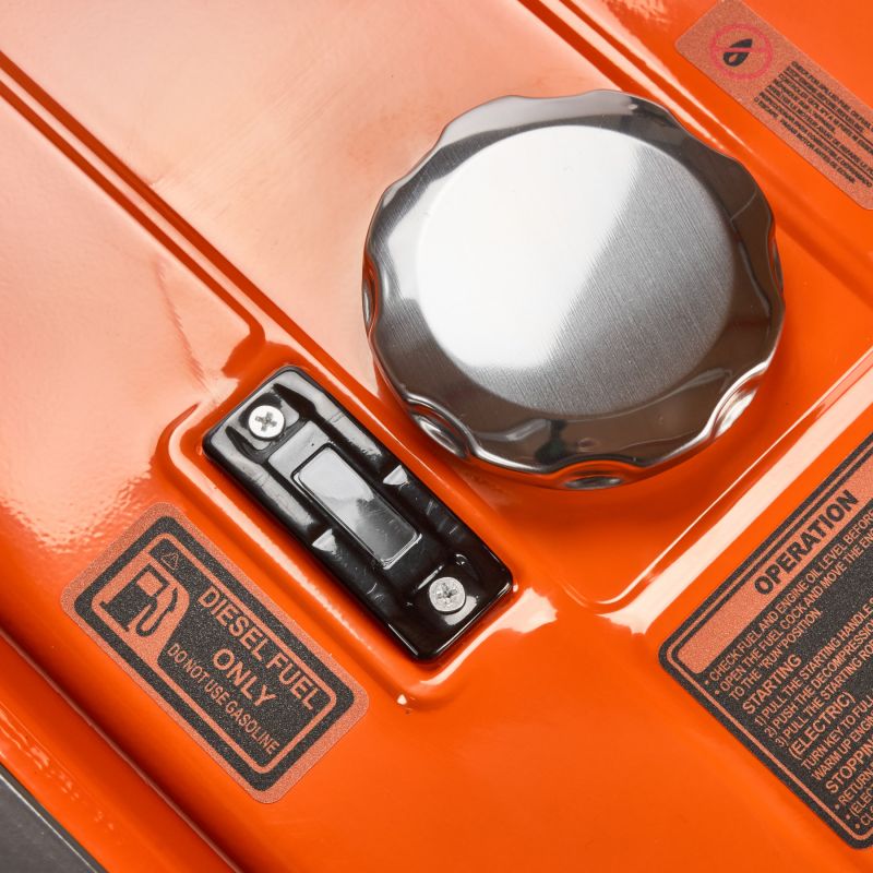 Dieselový generátor 8 kW, výkon pri 80 % zaťažení, 230/380 V, model KD126
