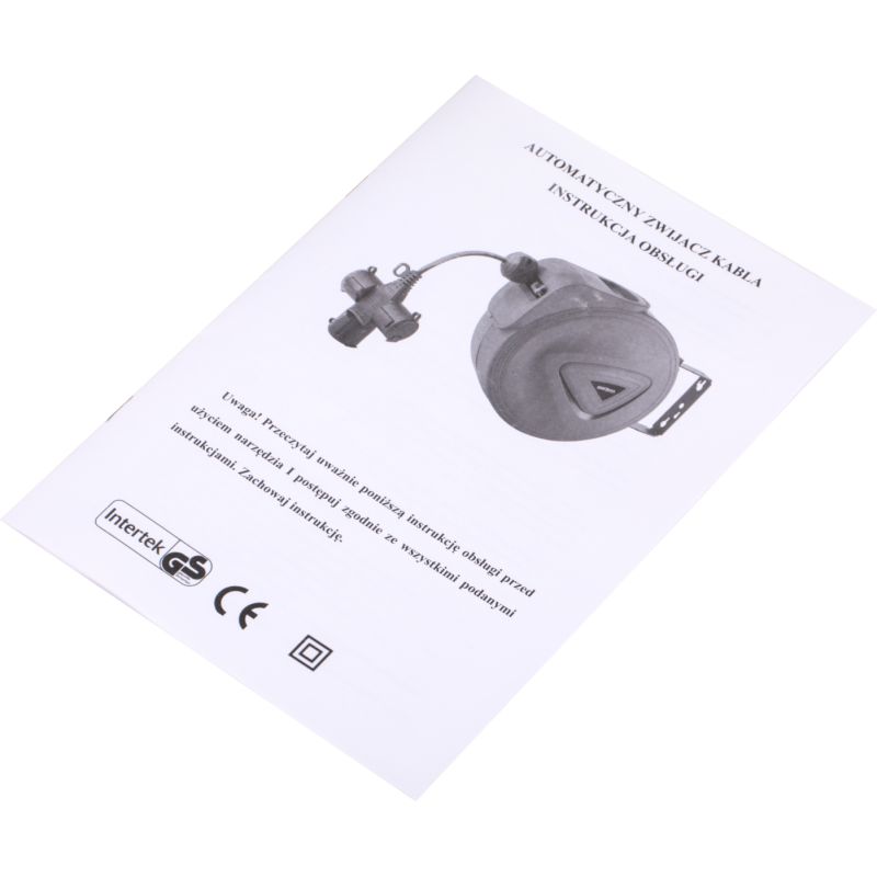 Przedłużacz ze zwijaczem 3x1,5mm 20m KD4047