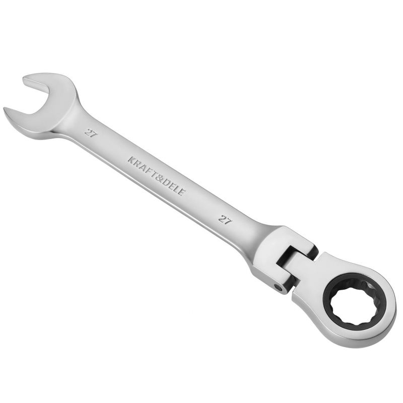 Klucze płasko-oczkowe z grzechotką łamane 13szt 8-32mm KD11305