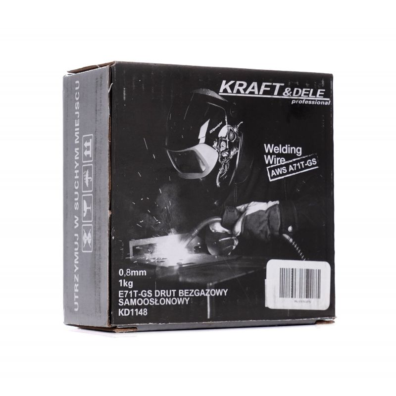 Drut spawalniczy bezgazowy samoosłonowy 0,8mm 1kg KD1148