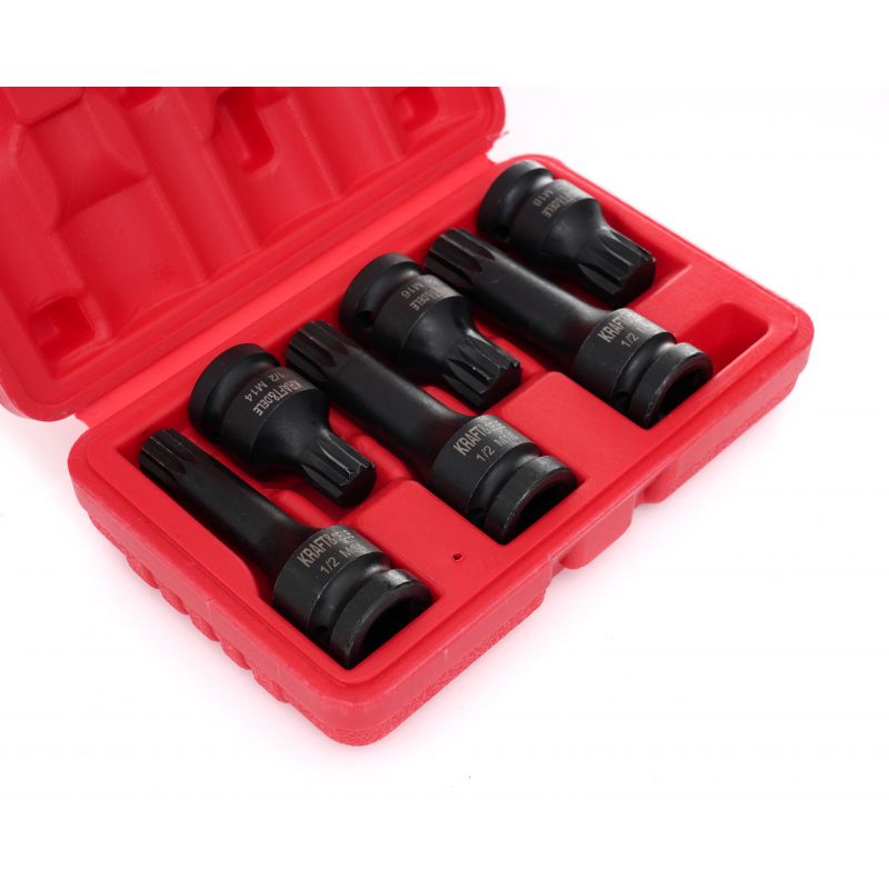 Nasadki udarowe 1/2" M14 M16 M18 6 szt. KD11761