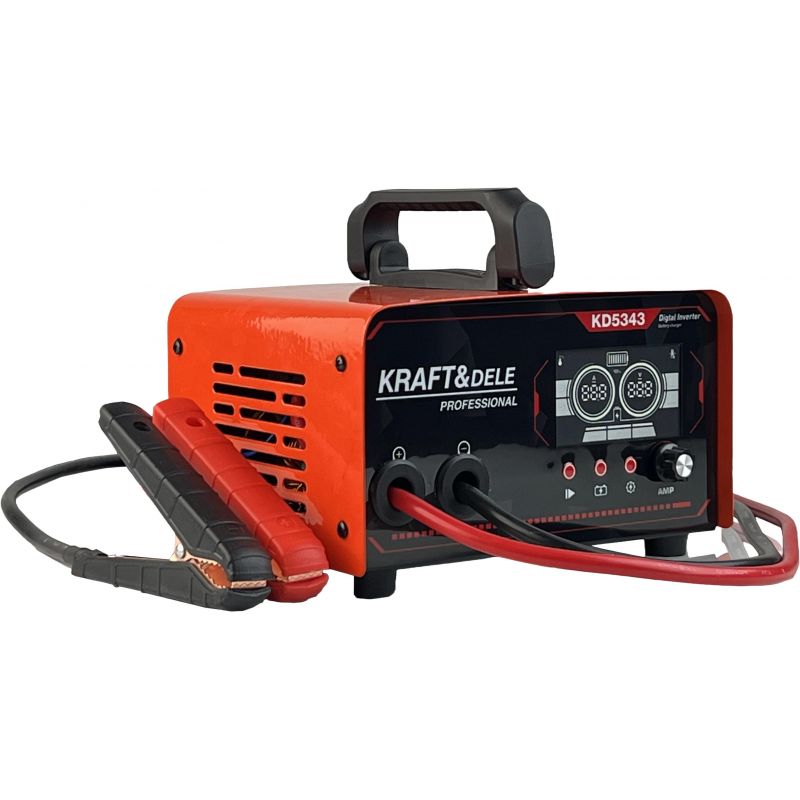 Prostownik z rozruchem 12/24V 50-400Ah 30A rozruch 200A KD5343