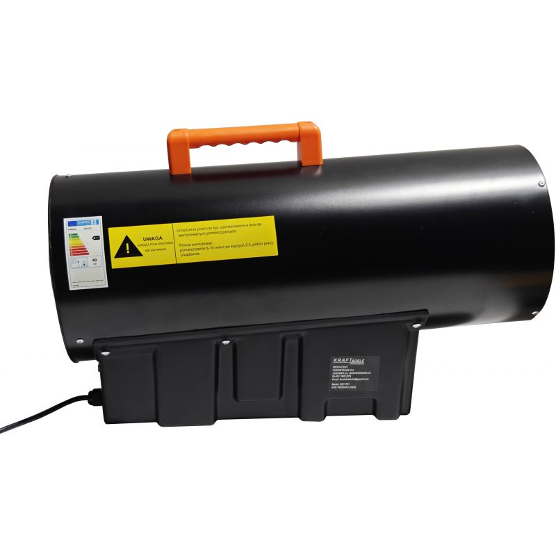 Nagrzewnica gazowa 40kW Termostat / Reduktor KD11701