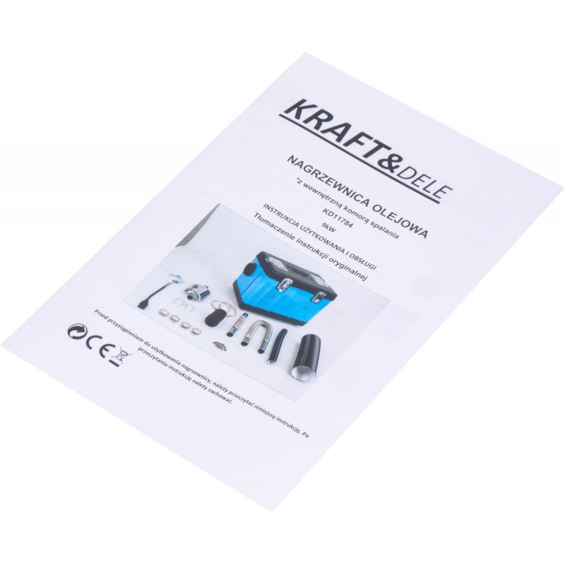 Nagrzewnica postojowa olejowa 9kW 12V / 24V / 230V KD11784