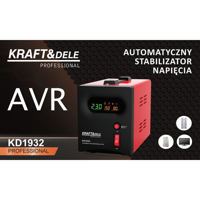 Stabilizator napięcia AVR 1000VA 230V KD1932