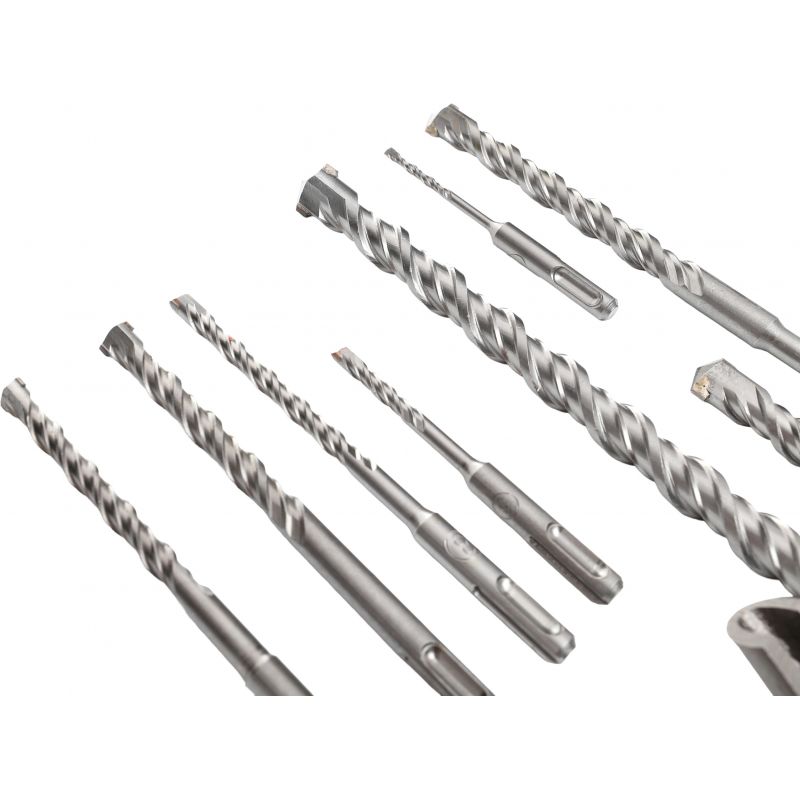 Zestaw 9 wierteł S4 + 3 dłuta SDS+ KD10206