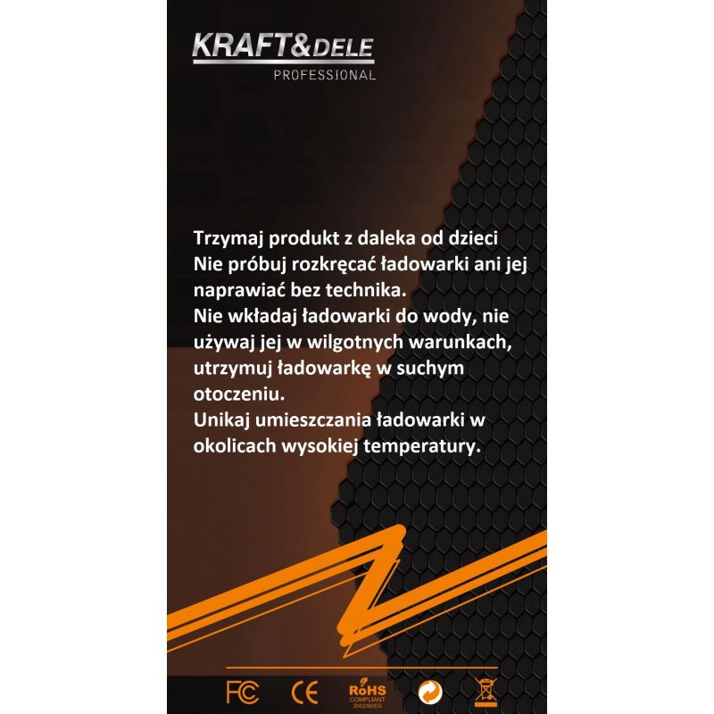 Ładowarka sieciowa QUICK CHARGE 3.0 KD1236