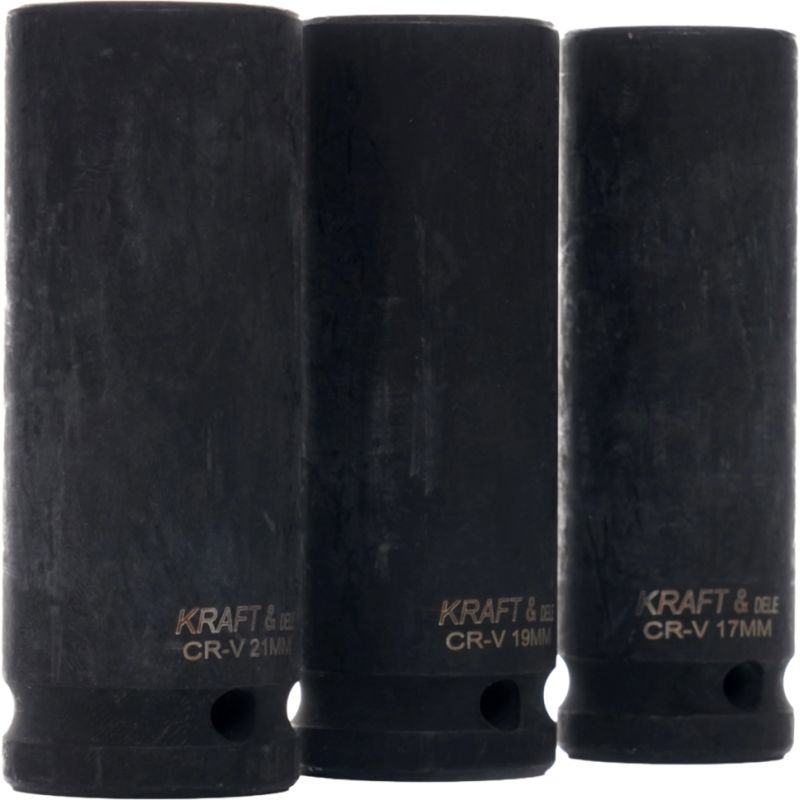 Nasadki udarowe 3el. 1/2" L:78 KD11750