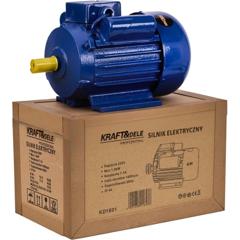 Silnik elektryczny 1,5KW 220V KD1801