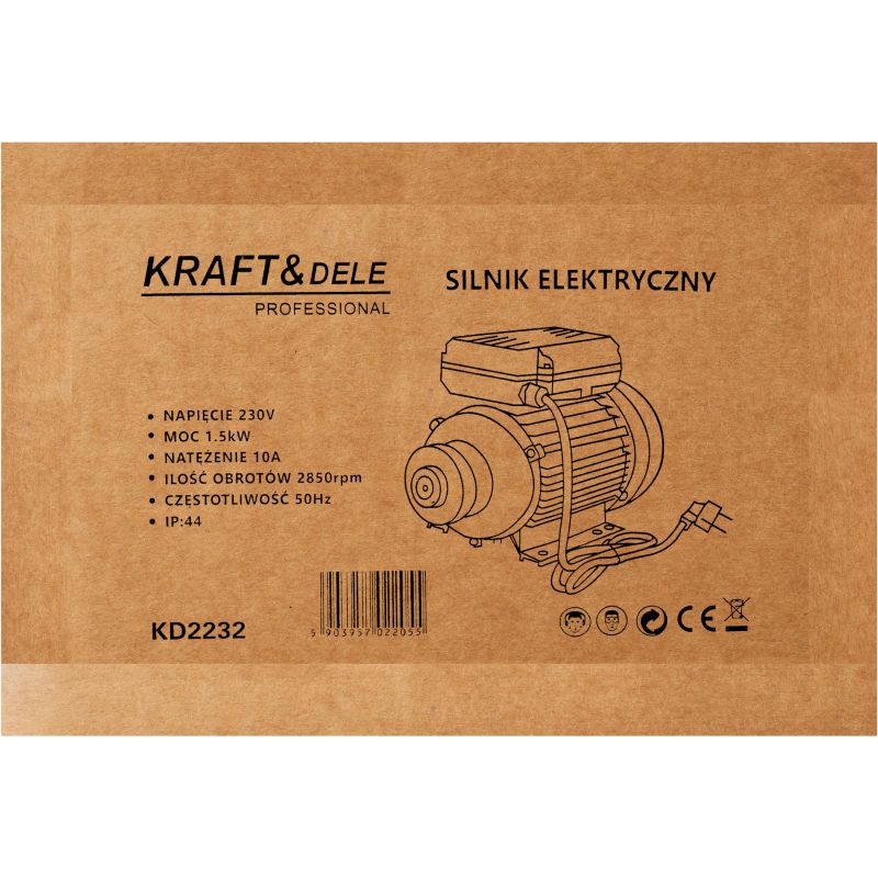 Silnik elektryczny 1,5kW KD2232