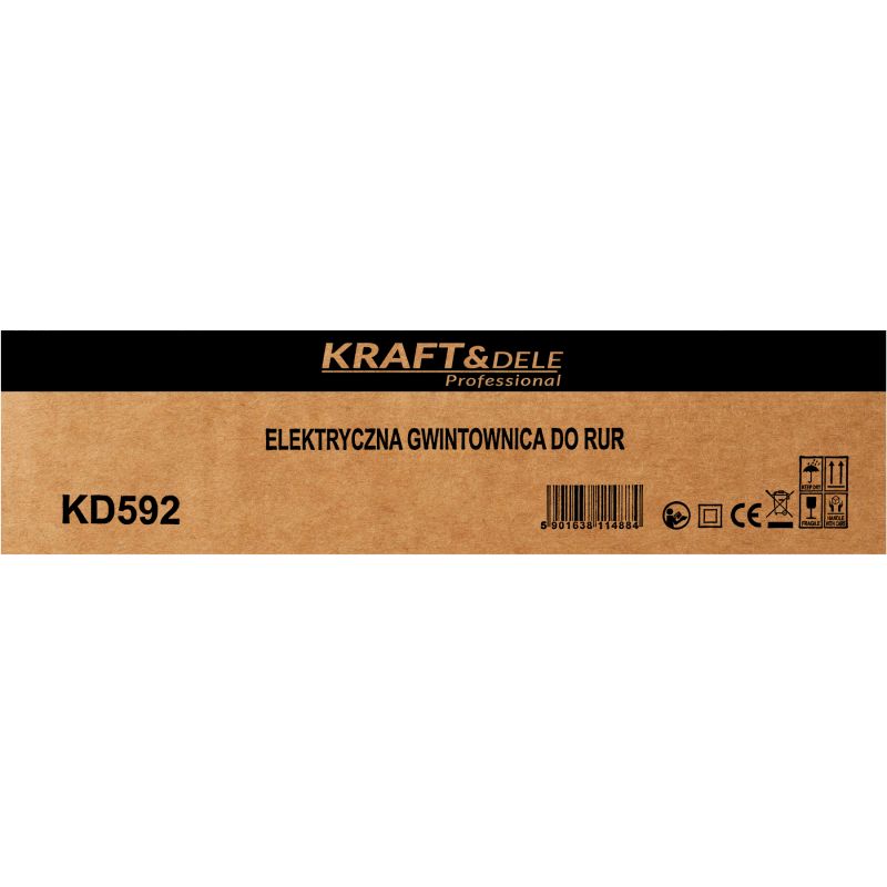 Elektryczna gwintownica 6el. 2300W KD592