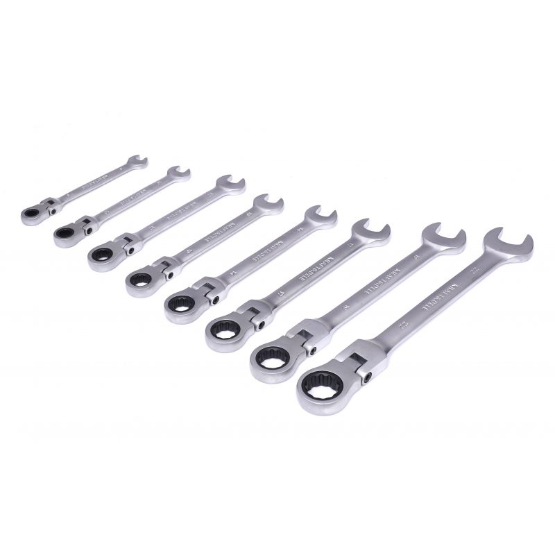 Klucze płasko-oczkowe 8-19mm 12el. KD11304