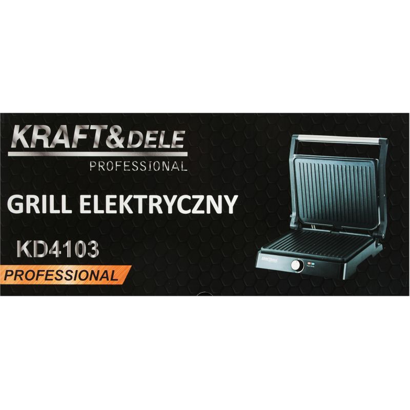 Elektrický gril, výkon 2400 W, model KD4103