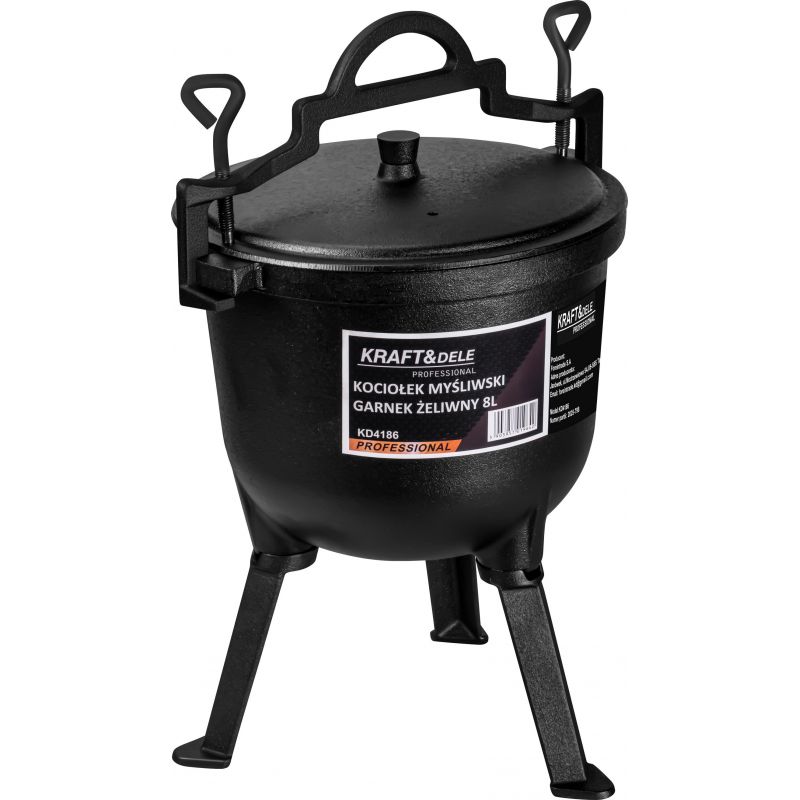 Lovecký kotol / liatinový kotol 8L KD4186