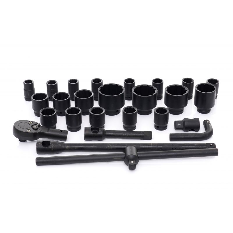 Nasadki udarowe 3/4" 12 - kątne 26 szt. KD11759