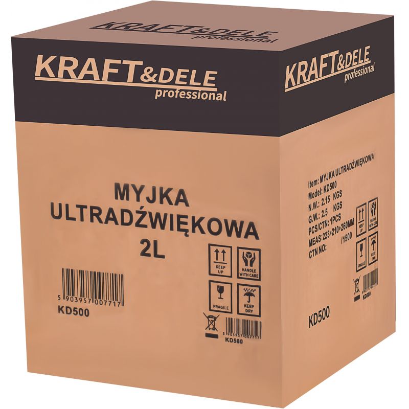 Myjka ultradźwiękowa 6,5L KD449