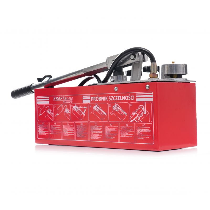 Pompa kontrolna do prób ciśnieniowych 0-50kg / 45ml / 12L KD10478