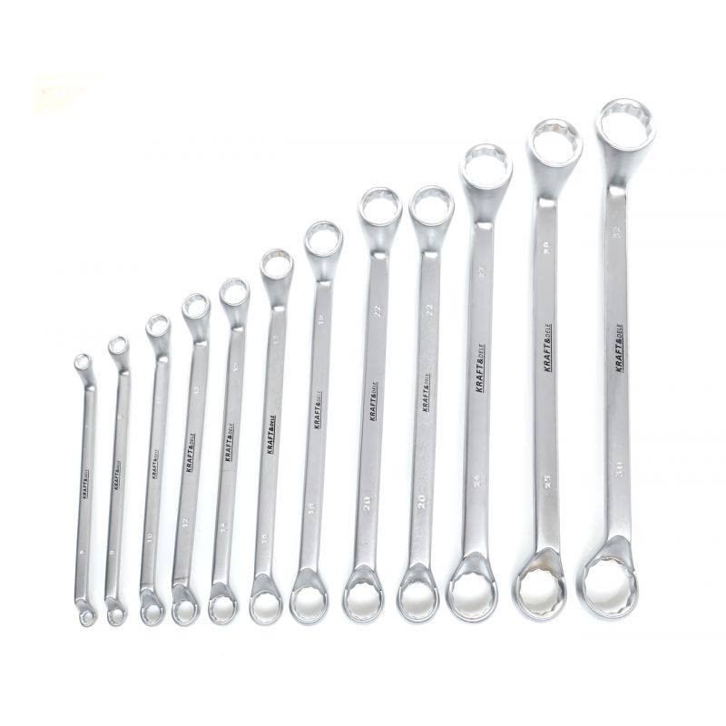 Klucze dwustronnie-oczkowe 12el. KD10942