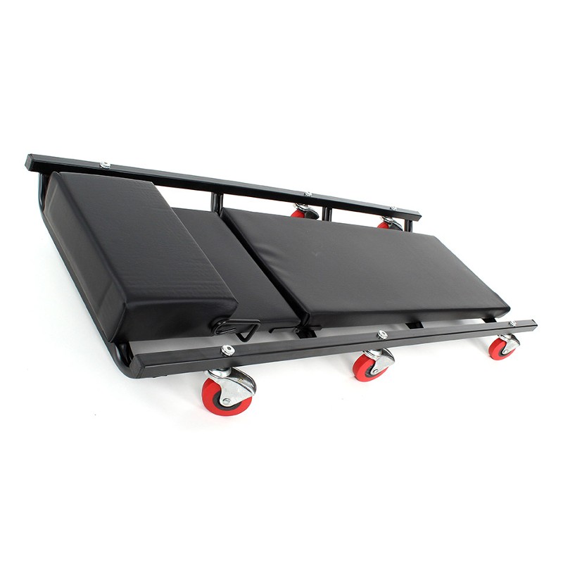 Leżak warsztatowy, leżanka z regujacją KD377