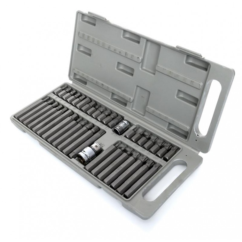 Komplet Bitów specjalnych KD10219 HEX, TORX, SPLINE 40cz