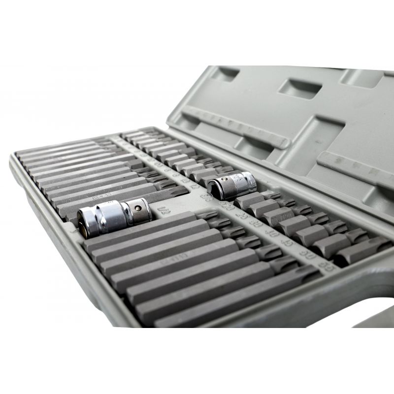 Komplet Bitów specjalnych KD10219 HEX, TORX, SPLINE 40cz