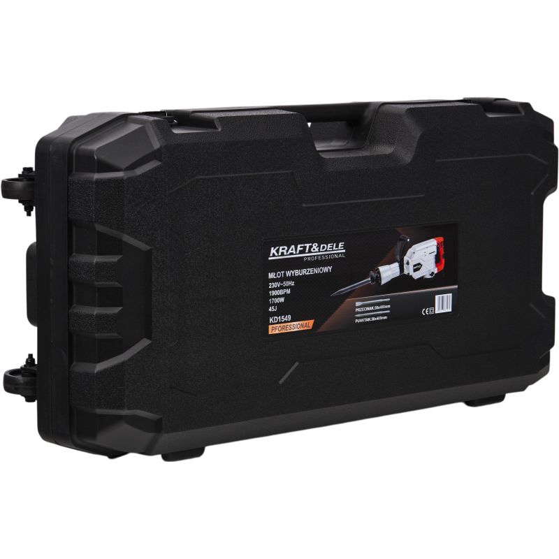 Młot udarowy kujący 1700W 45J KD1549