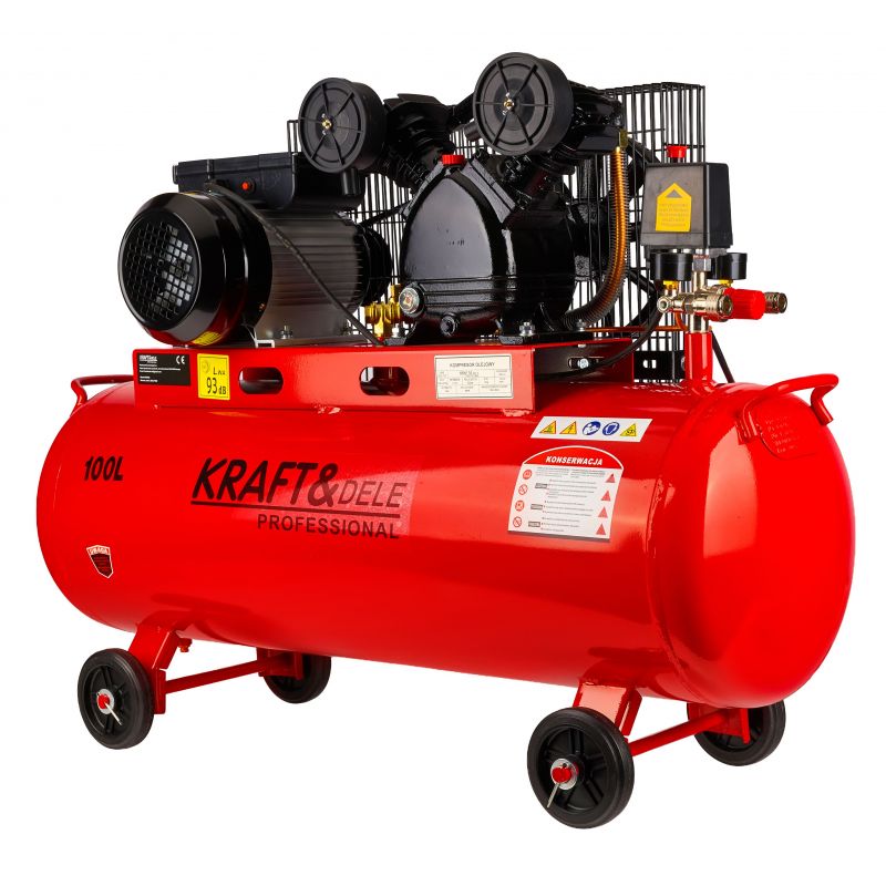 Olejový kompresor 100L 230V KD402