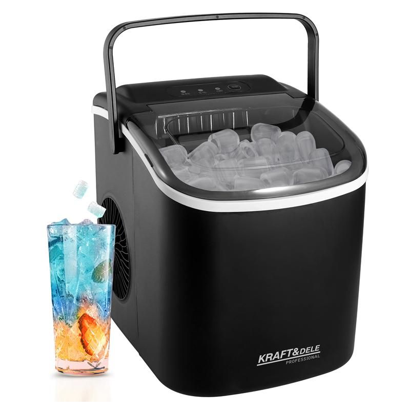 Prístroj na výrobu ľadu, kapacita 12 kg/24 h, výkon 120 W, objem 1,2 l, model KD4124