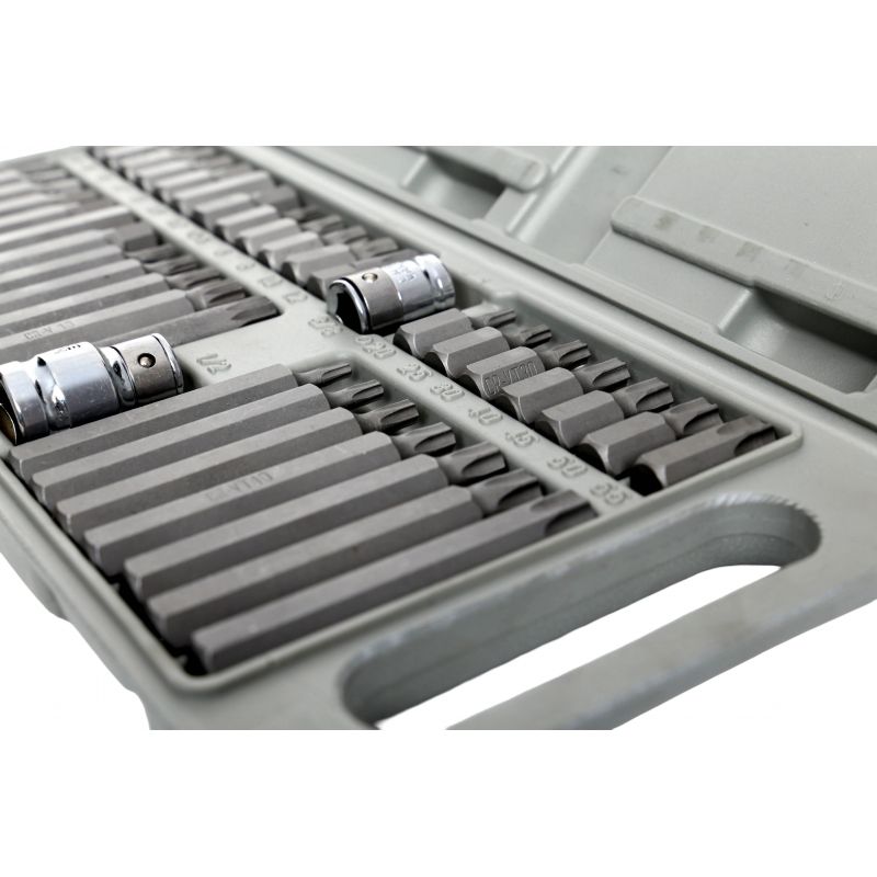 Komplet Bitów specjalnych KD10219 HEX, TORX, SPLINE 40cz
