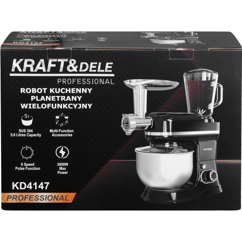 Planetárny kuchynský robot max. 3000W / 5L KD4147