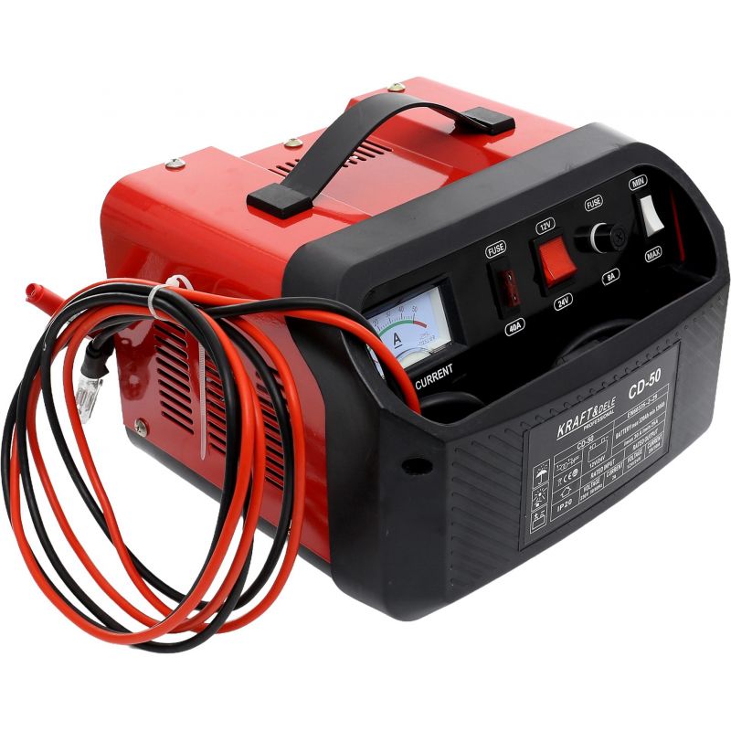 Prostownik samochodowy 12 24V 50A 320Ah KD1910