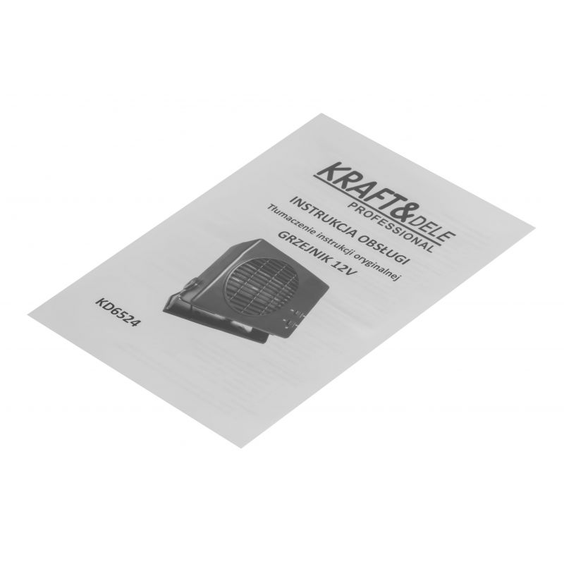 Nagrzewnica samochodowa 12V 300W KD6524