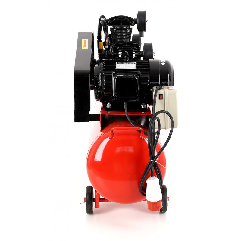 Olejový kompresor 100L, 3 valce, 400V, KD405