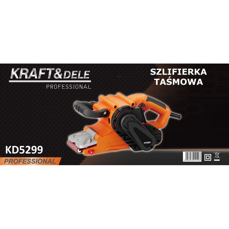 Szlifierka taśmowa 2000W KD5299