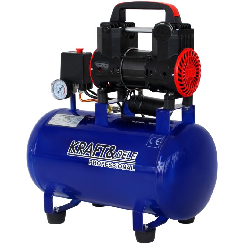 Kompresor bezolejowy niebieski 30L 230V 1500W KD4091