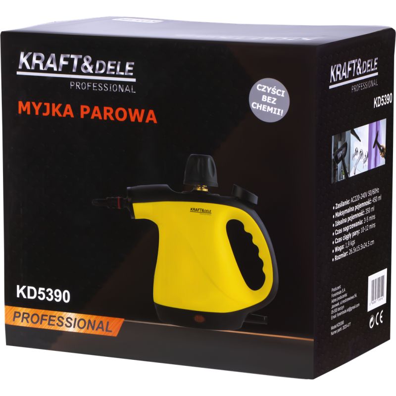 Myjka parowa 1200W 450ml KD5390