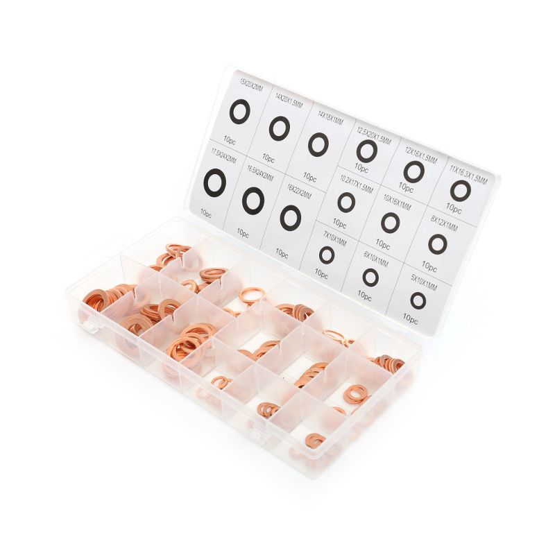 Podkładki miedziane 150 szt. KD10503