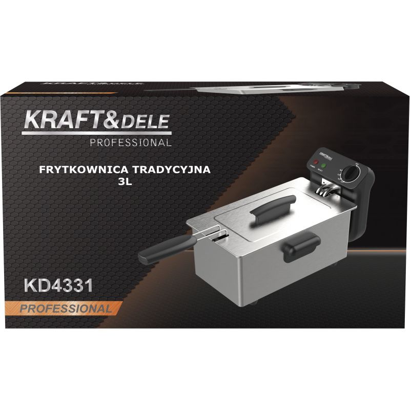 Frytkownica tradycyjna 3L KD4331