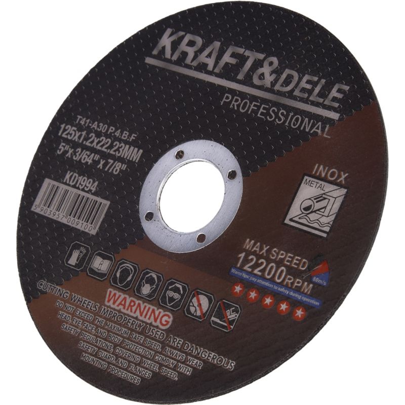 Tarcza do metalu 125x1.2x22,23 mm KD1994