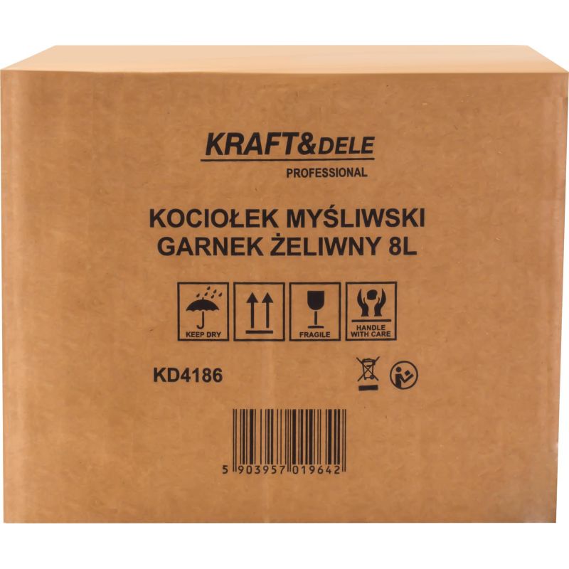 Lovecký kotol / liatinový kotol 8L KD4186