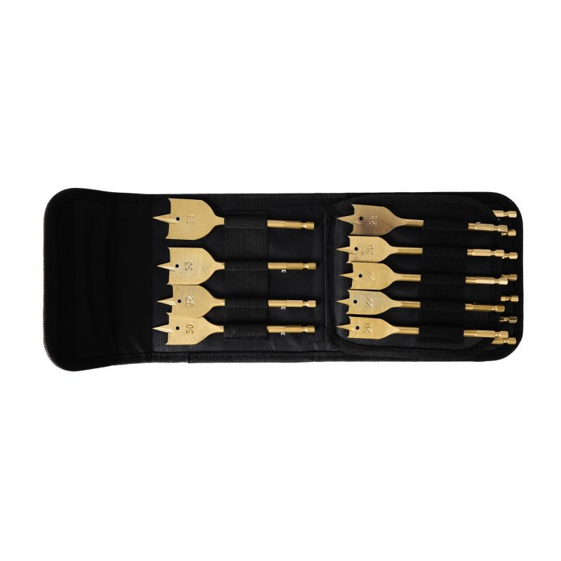 Zestaw wierteł łopatkowych 6-38mm 16szt. KD10637