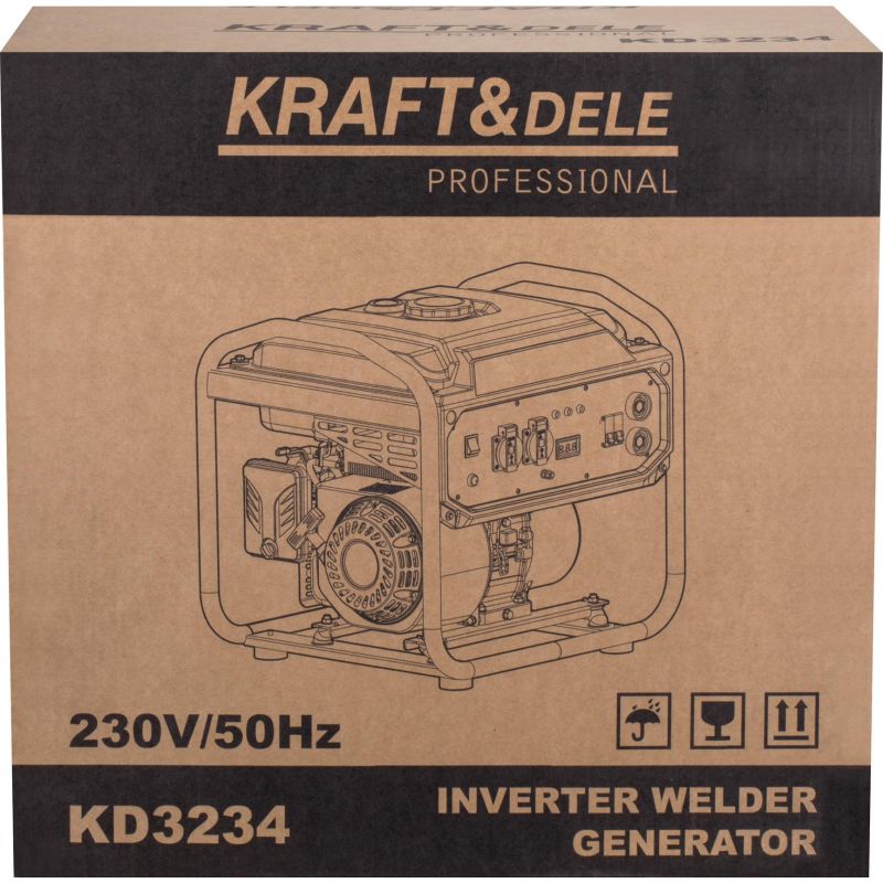 Agregat inwertorowy ze spawarką 5,8/6,2kW KD3234