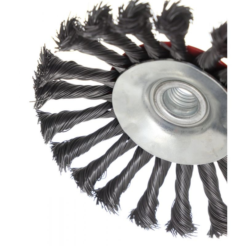 Szczotka obrotowa boczna pleciona KD10985