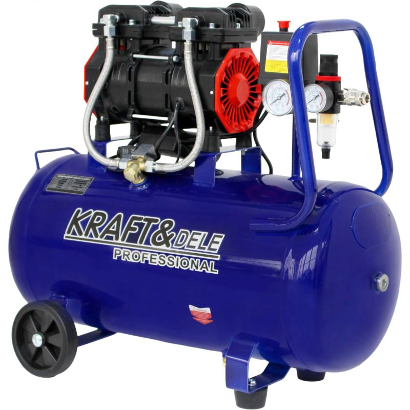 Bezolejový kompresor 50L, 1500W, 290L/min, KD4052