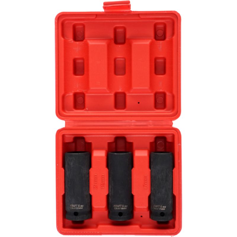 Nasadki udarowe 3el. 1/2" L:78 KD11750