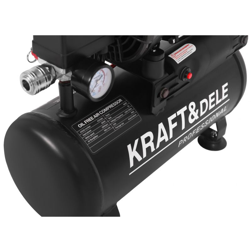 Kompresor bezolejowy 9L 850W KD4080